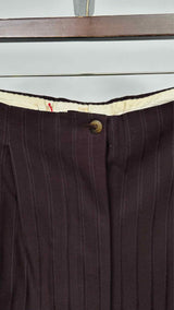 Jean Paul Gaultier High-waisted Stripe Wide Pants