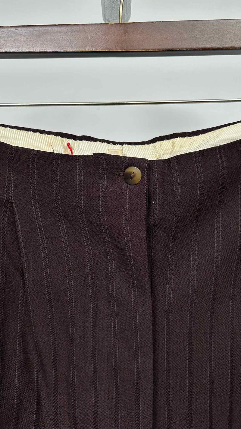Jean Paul Gaultier High-waisted Stripe Wide Pants