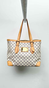 Louis Vuitton Damier Azur Hampstead Bag