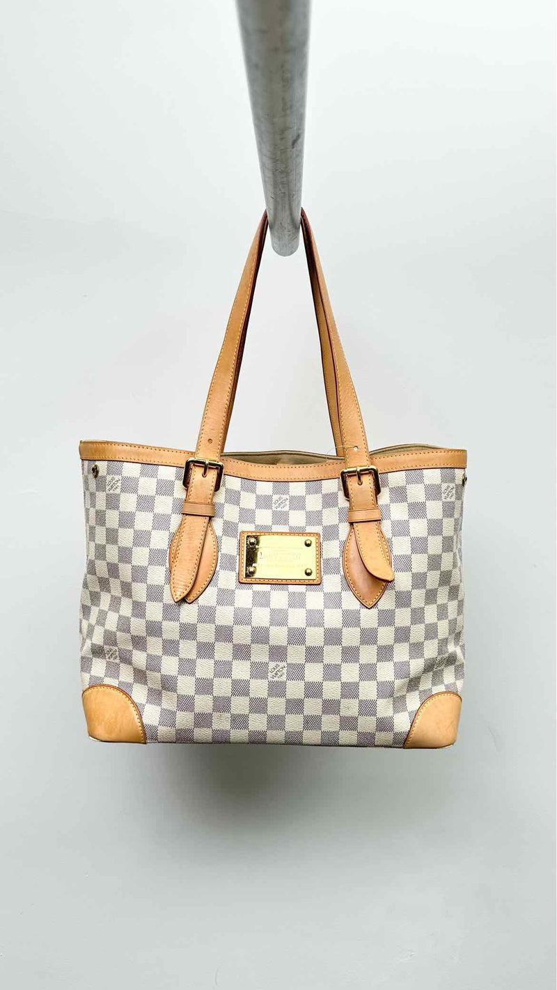 Louis Vuitton Damier Azur Hampstead Bag