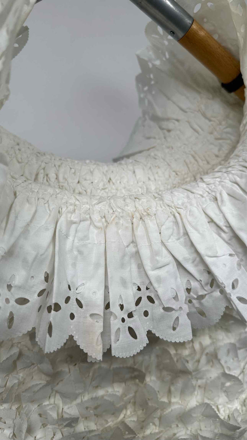 Issey Miyake N/S EyeLet Tiered Top