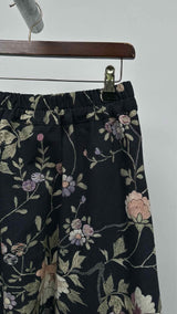 By Walid Floral Long Easy Skirt