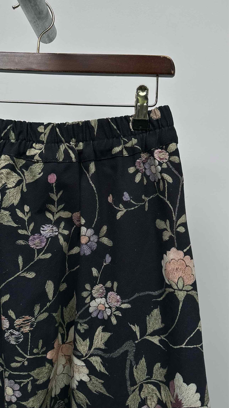 By Walid Floral Long Easy Skirt