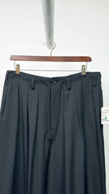 Yohji Yamamoto Pour Homme Cropped Pleated Balloon Wide Pants