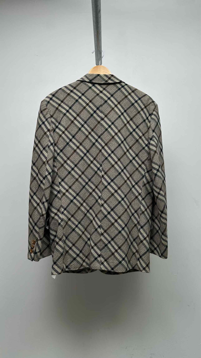 Comme Des Garcons Homme Plus Check Wool Suits