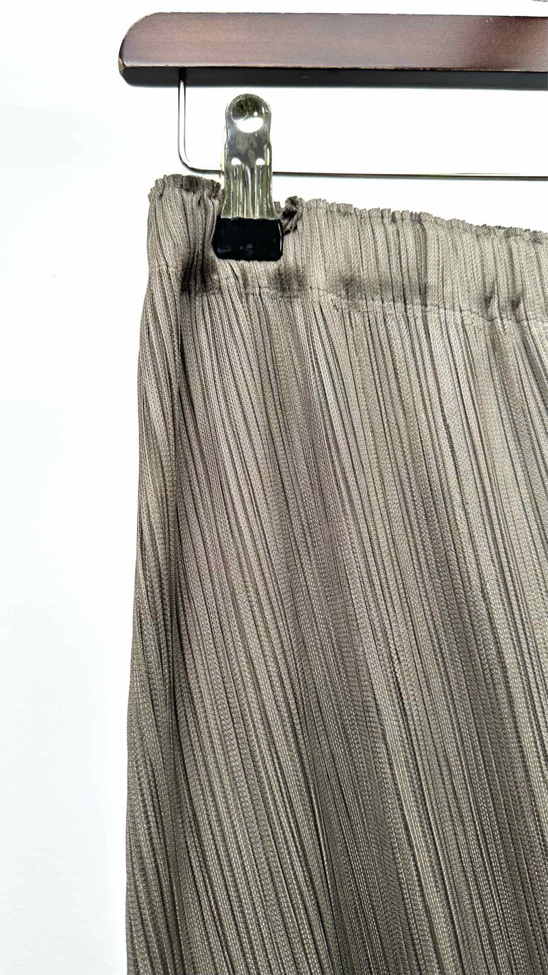Pleats Please Drop-crotch Pleayed Croped Easy Pants