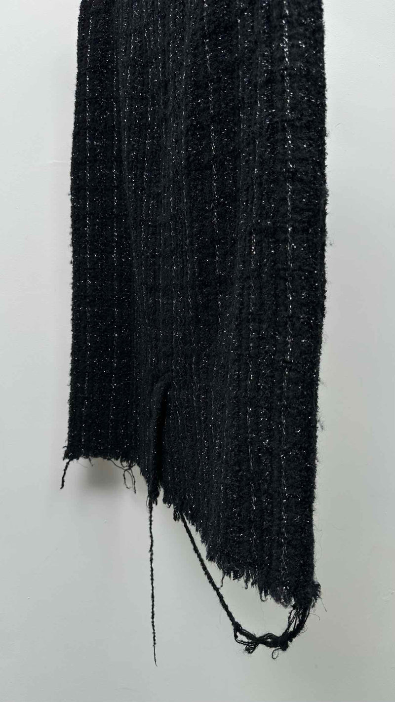 Junya Watanabe MAN Tweed Row-end Pleated Skirt