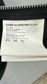 Comme Des Garcons N/S Mesh-Rose Side-Zip Top