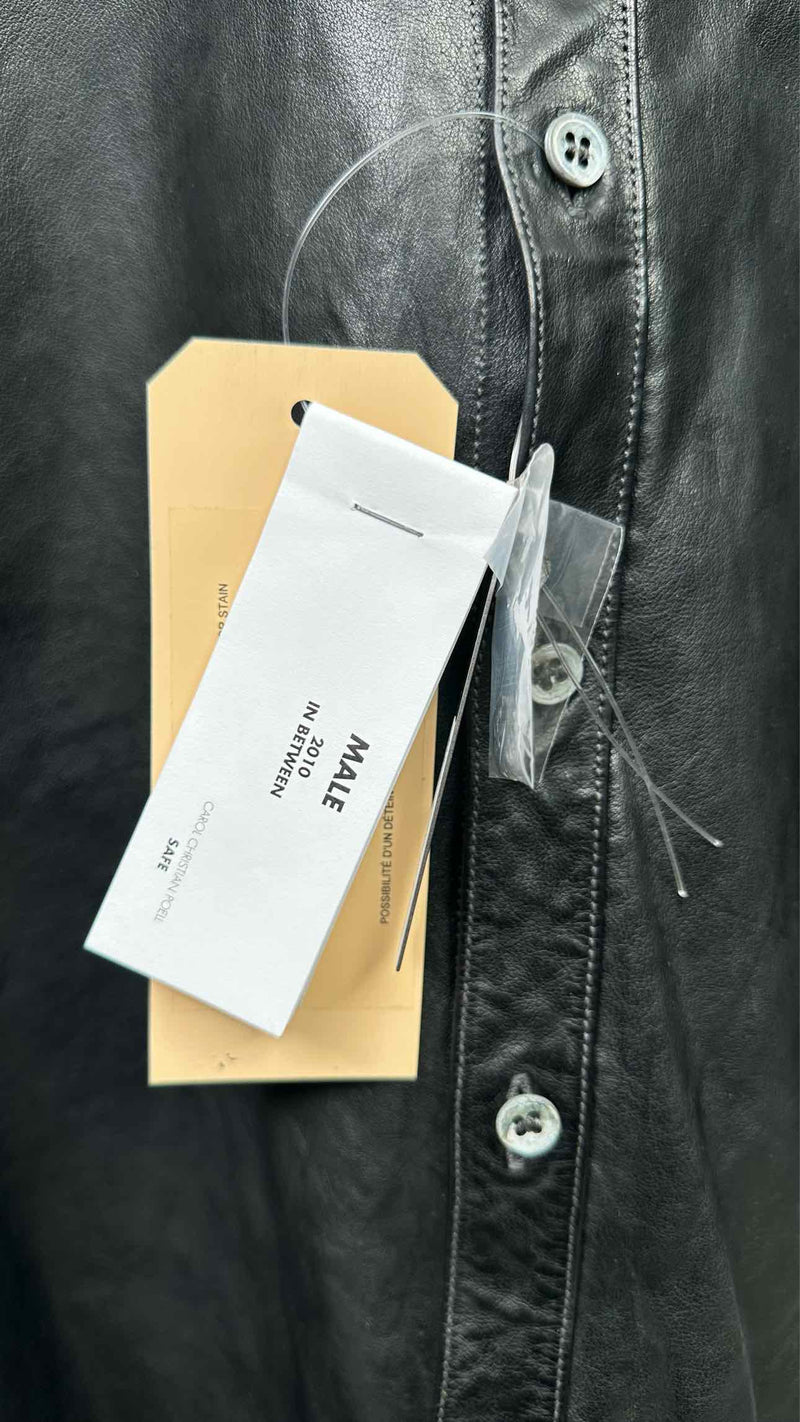 Carol Christian Poell Object-dye Leather Shirt