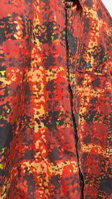 Vivienne Westwood Man S/S Digital-Camo Plaid Shirt