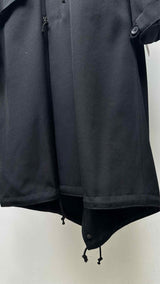Yohji Yamamoto Pour Homme Wool Gabadine Hooded Mods Coat