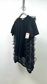 Comme Des Garcons S/S Mesh Tiered Layered Top
