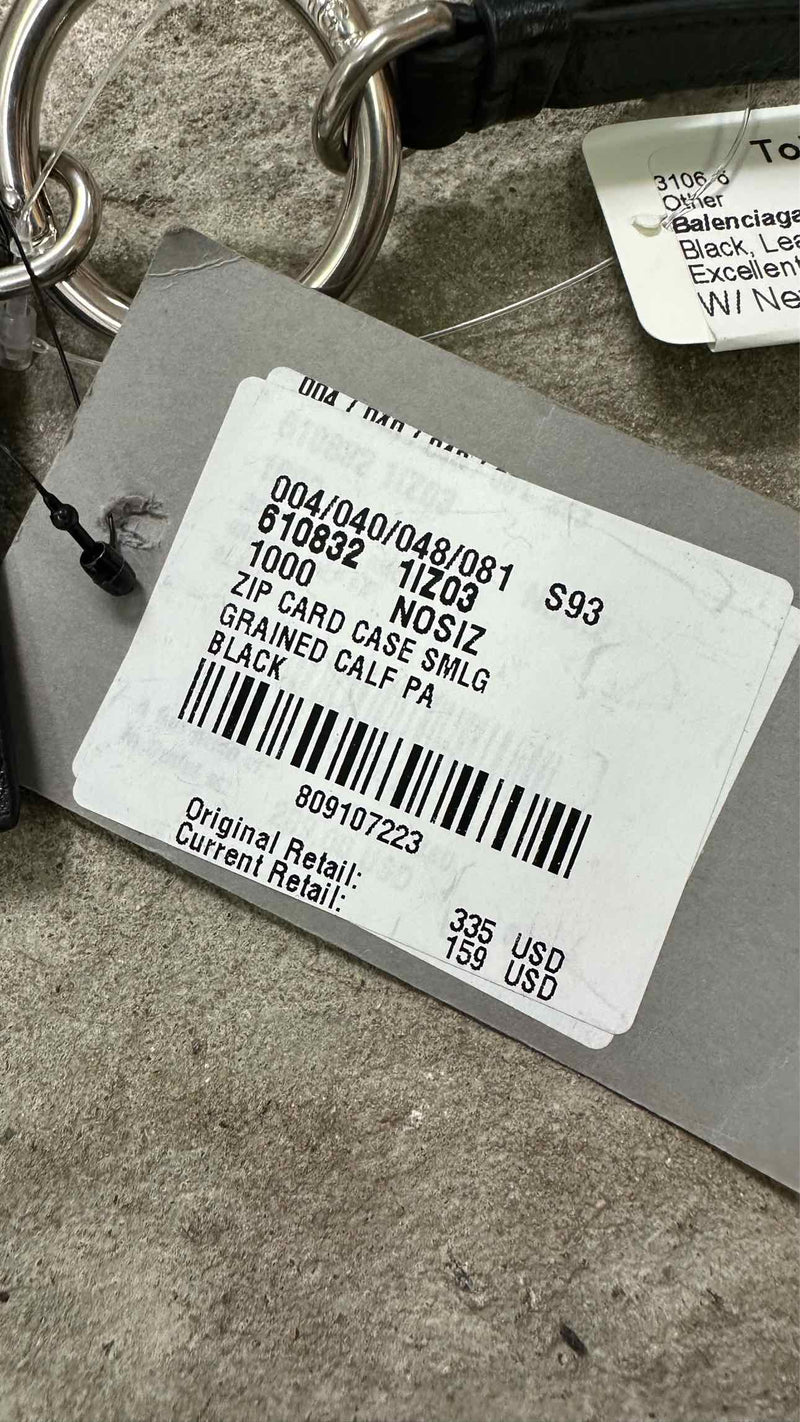 Balenciaga Leather Card Case