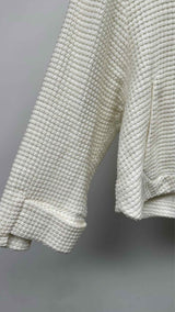 Andre Walker For Dover Street Market Waffle Cropped Oversized Jacket