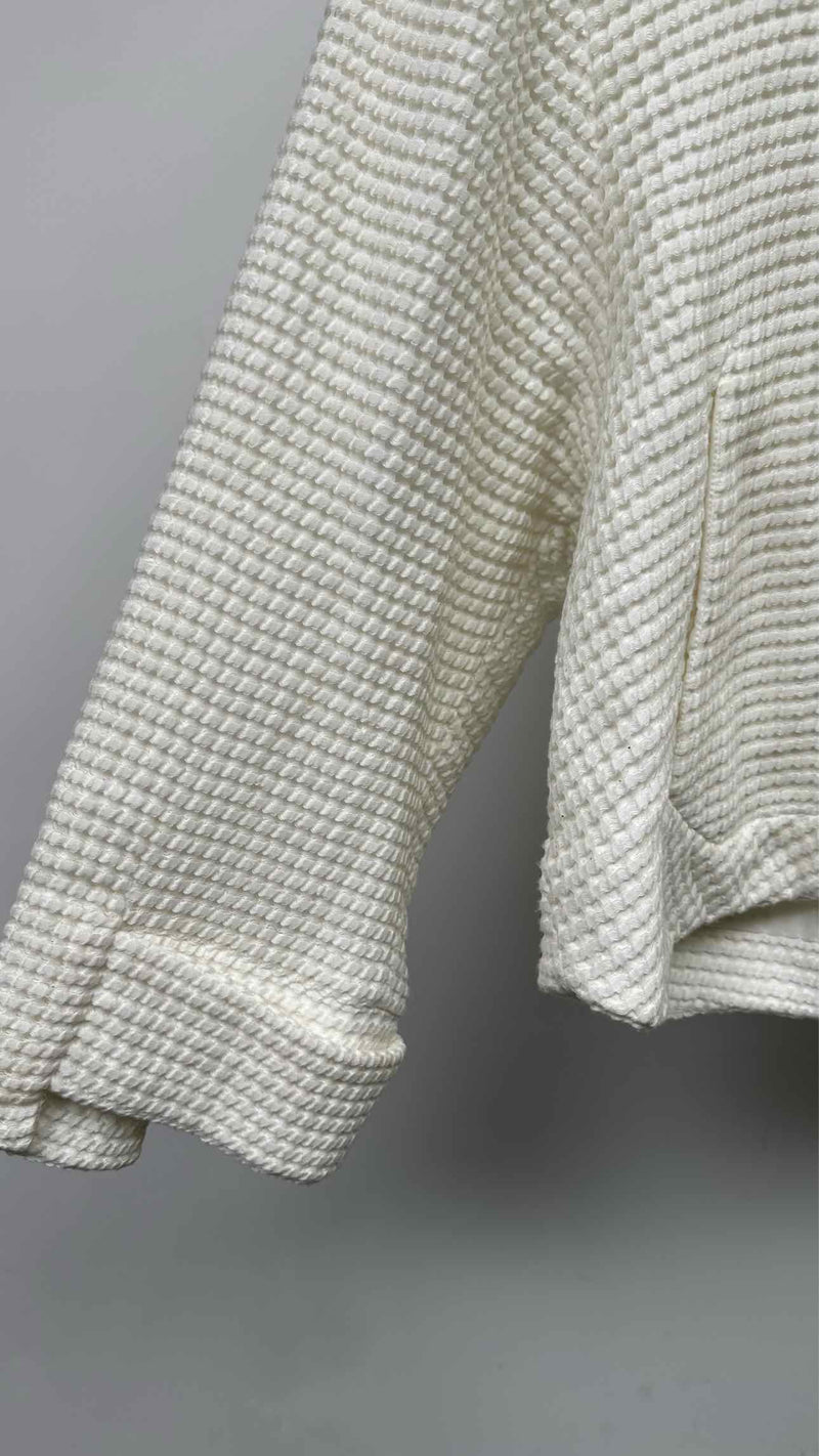 Andre Walker For Dover Street Market Waffle Cropped Oversized Jacket