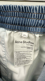 Acne Studios Wide Easy Denim Shorts