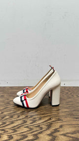 Thom Browne Bow-Leather Heels