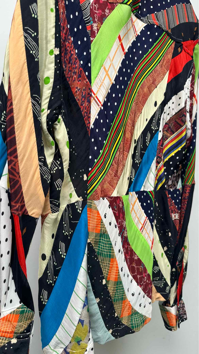 Bode Patchwork Woven Shirt
