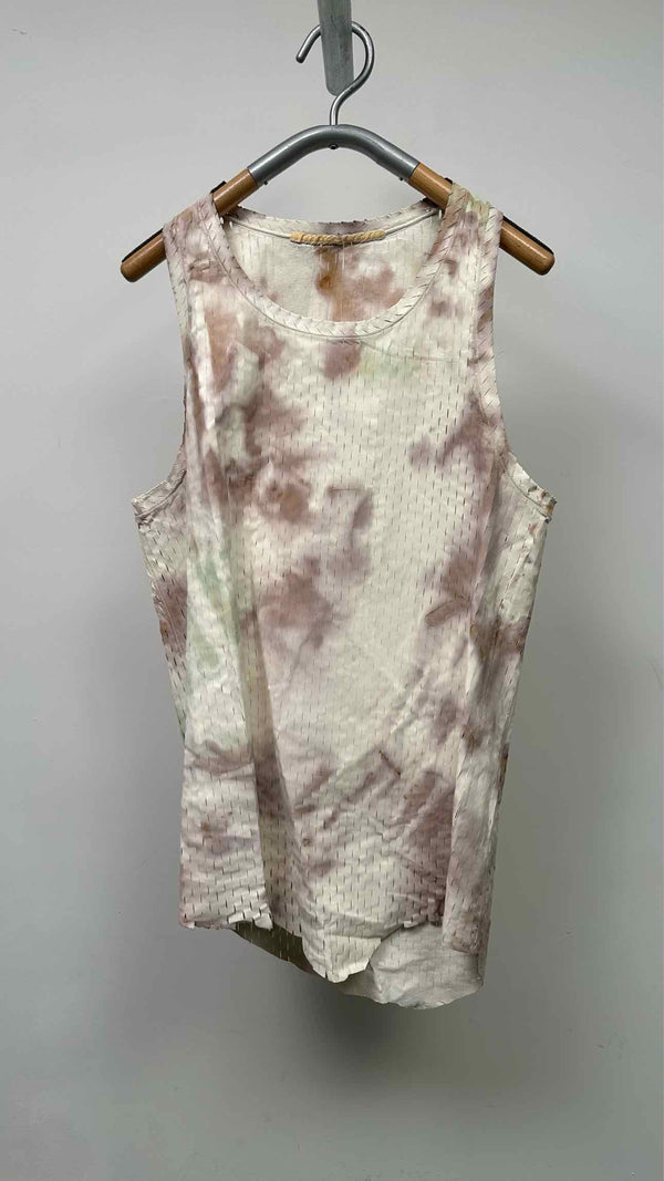 Carol Christian Poell Perforated-leather Object-dye Vest