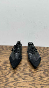 Junya Watanabe Suede-toe Kitten Heel Sneakers