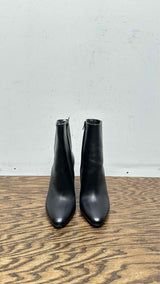 Margiela Cut-out Letaher Ankle Boots