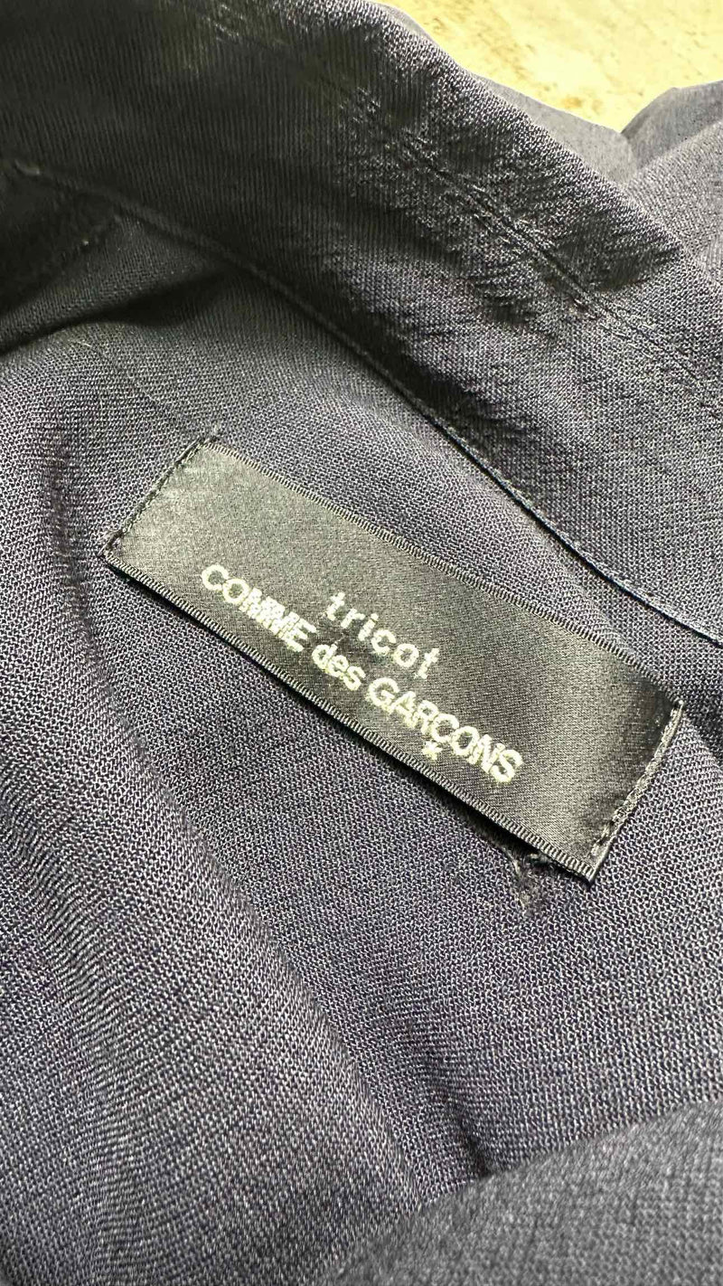 Tricot Comme Des Garçons Side Backle Long Dress