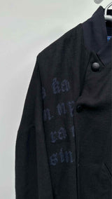 Blackmeans Oversized Jacquard Kimono Jacket