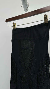 Jean Paul Gaultier Crochet-knit Skirt