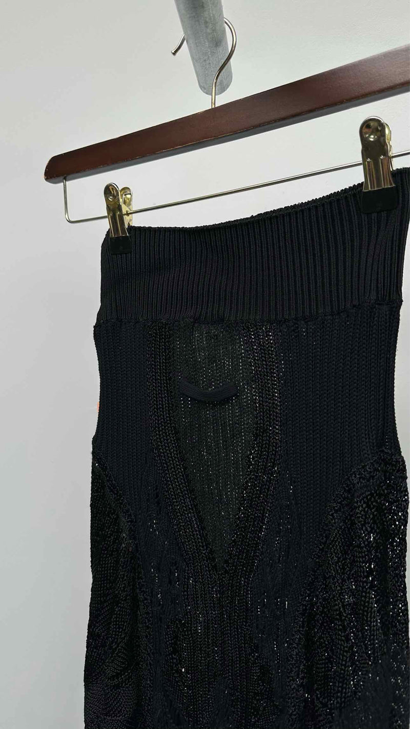 Jean Paul Gaultier Crochet-knit Skirt