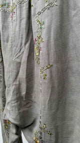 By Walid Floral-embroidered Easy Pants