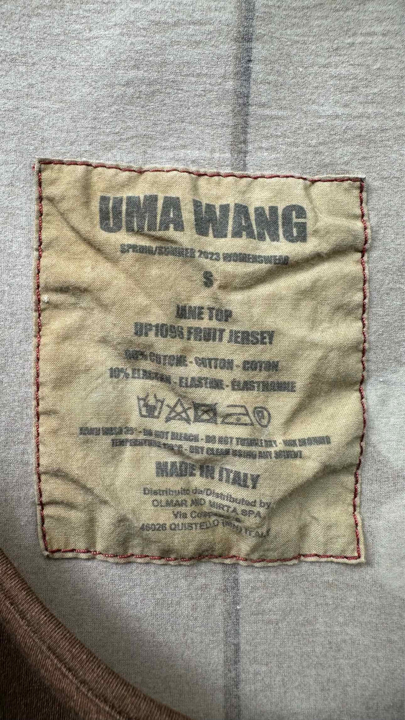 Uma Wang S/S Fruit-printed T-shirt