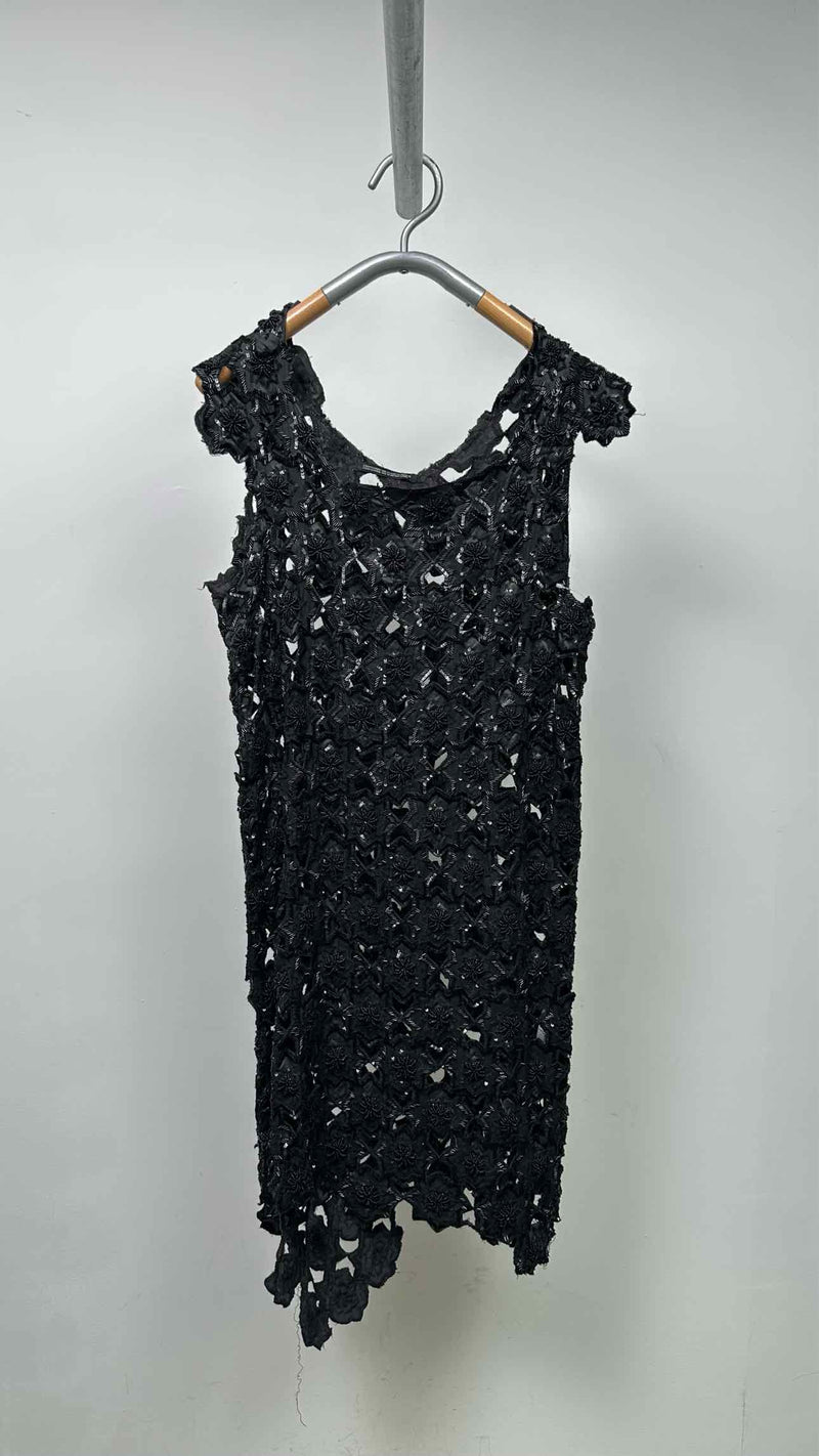Yohji Yamamoto N/S Beaded Silk Dress