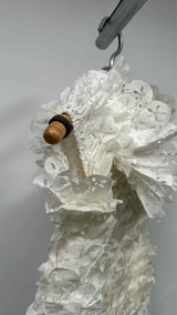 Issey Miyake N/S EyeLet Tiered Top