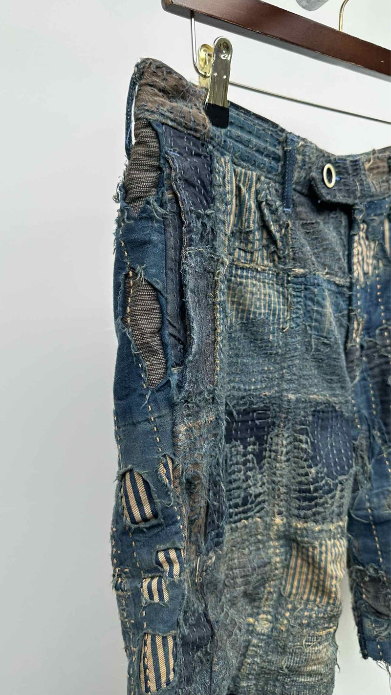 Kapital Boro Denim Shorts