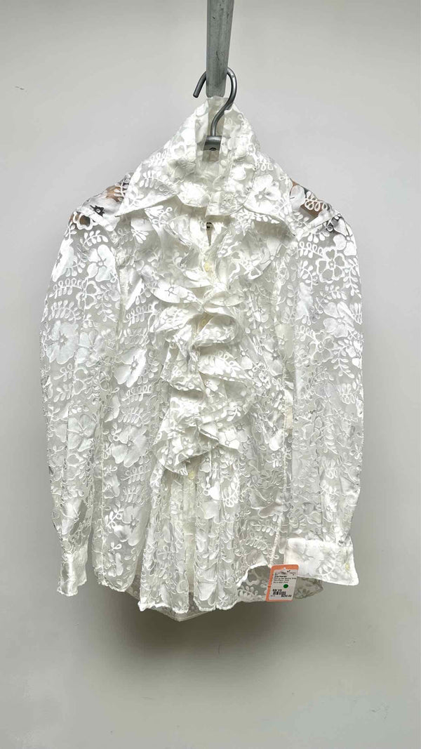 Junya Watanabe Floral Sheer Detail Shirt