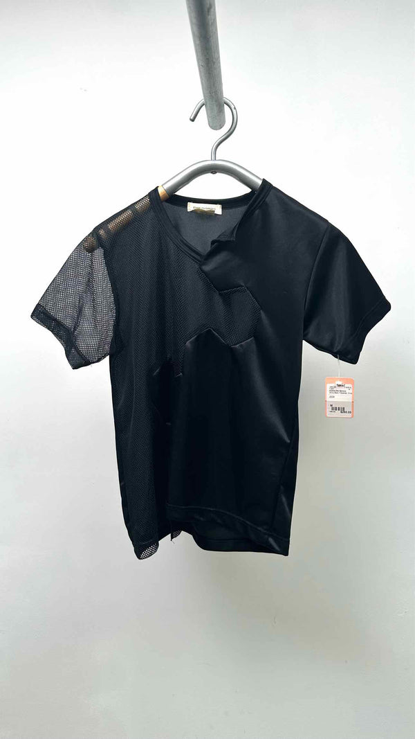 Comme Des Garcons Mesh Soccer Ball Hybrid T-shirt