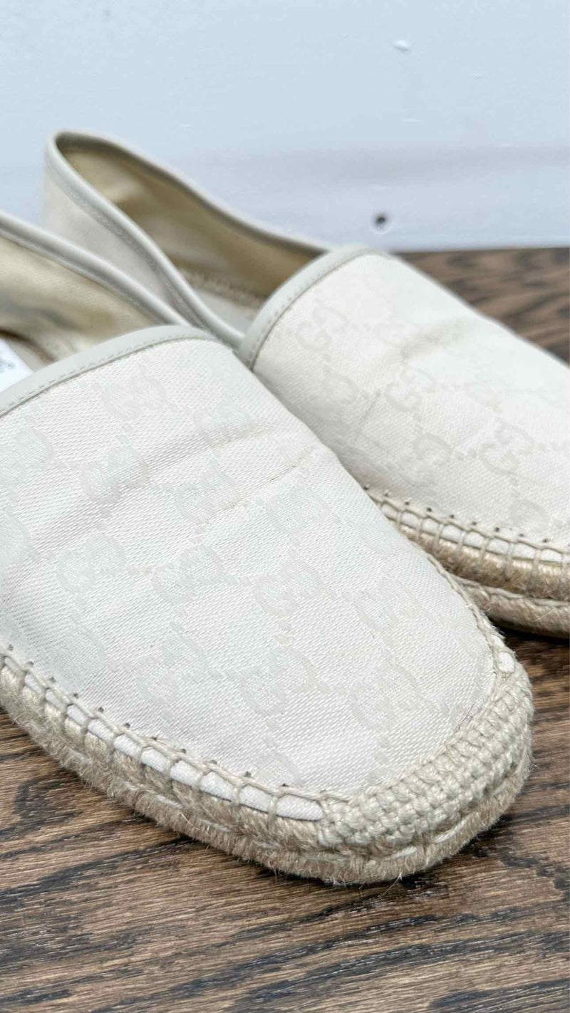 Gucci GG Cavas Espandrilles Slip-on