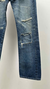 eYe Junya Watanabe Man X New Manual Distressed Patched Jeans