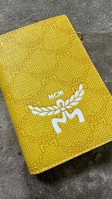 MCM Leather Logo Wallet