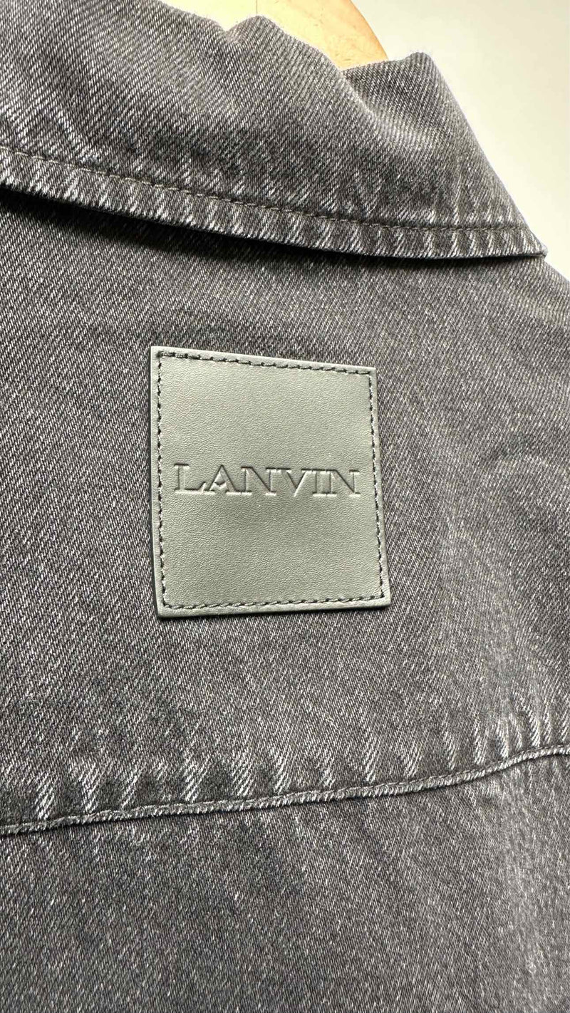 Lanvin Cocoon Denim Shirt