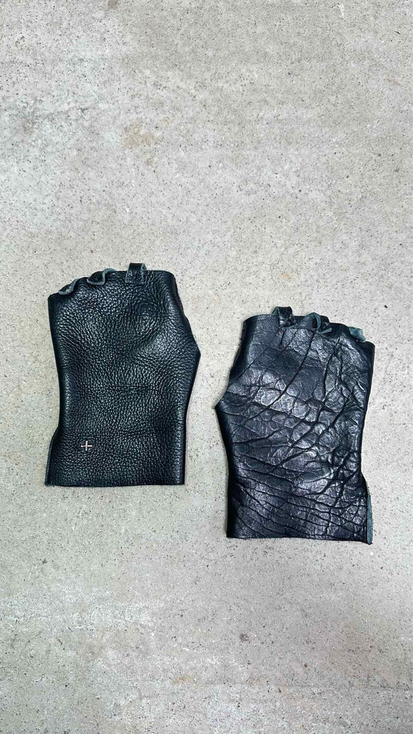 MA+ Fingerless Leather Gloves