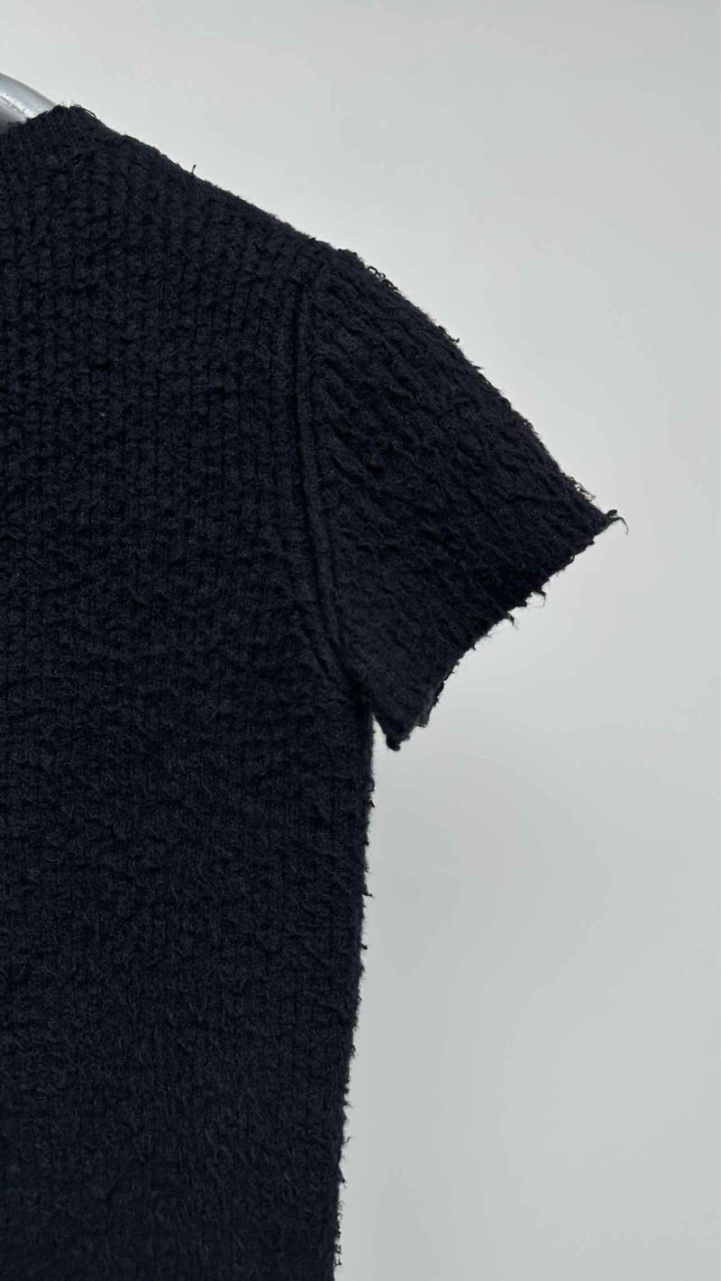Balenciaga S/S Shrunken Fit Knit Top