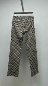 Comme Des Garcons Homme Plus Check Wool Suits