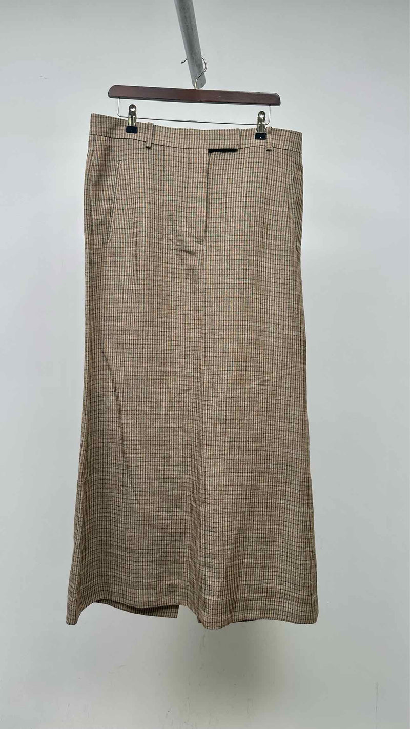 Acne Studios Check Long Skirt