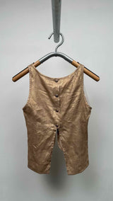 Chanel N/S Waxed Top