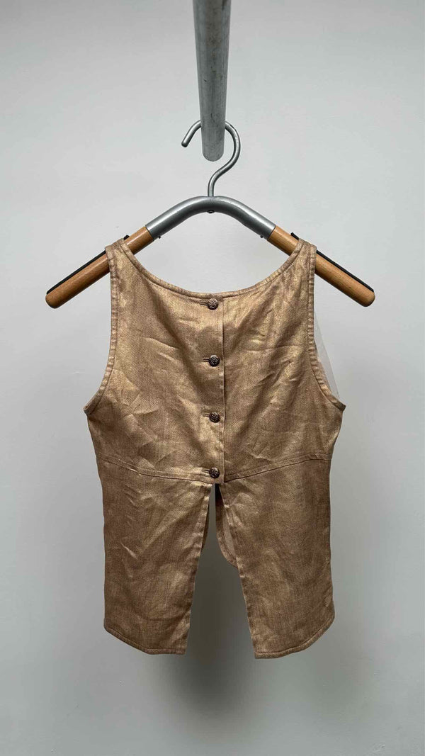 Chanel N/S Waxed Top