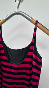 PRADA N/S Border Silk Dress