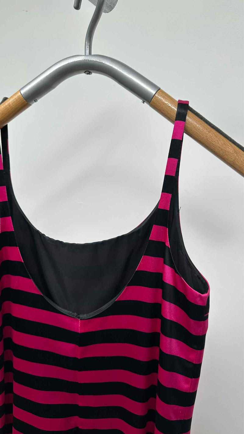 PRADA N/S Border Silk Dress