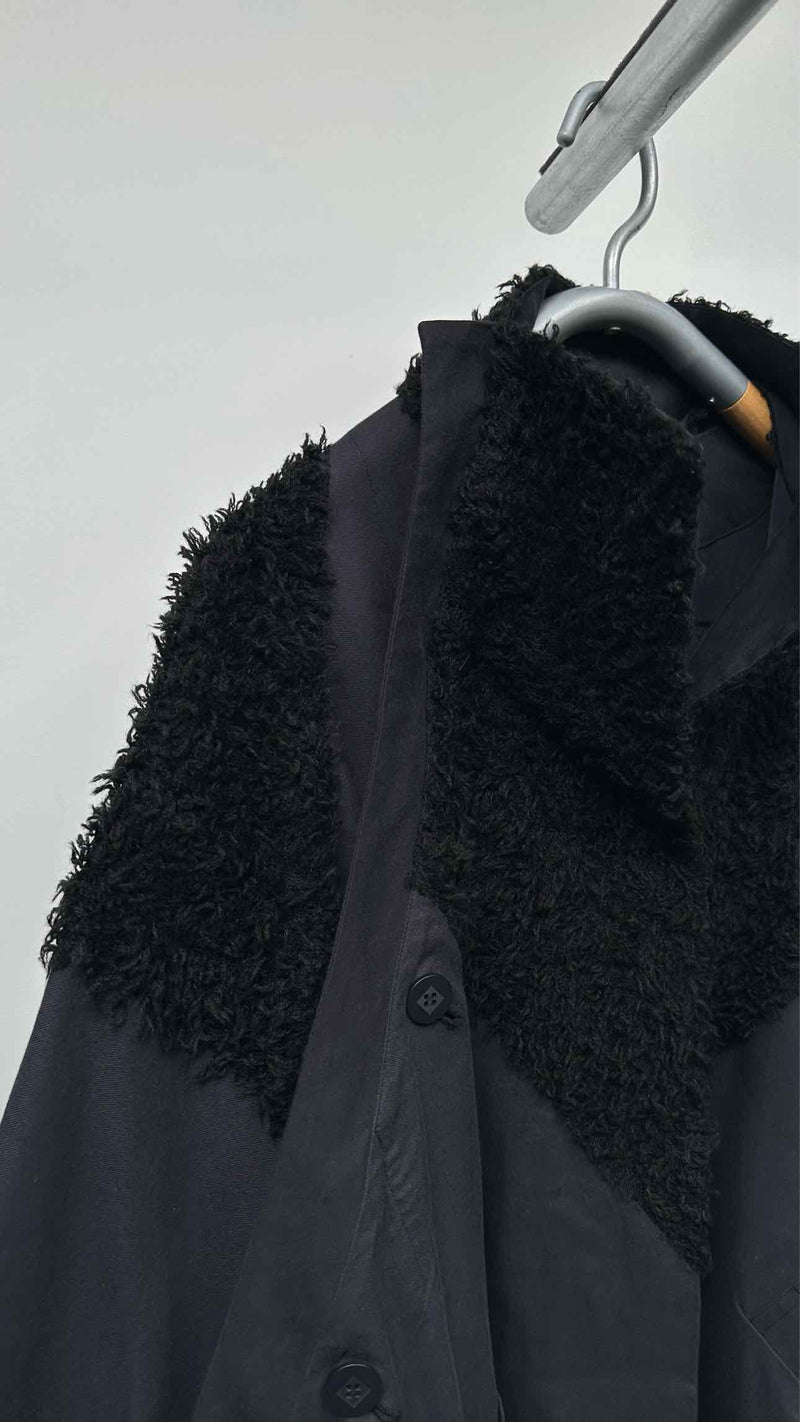 1325 Issey Miyake Faux-Far Wrap Cape