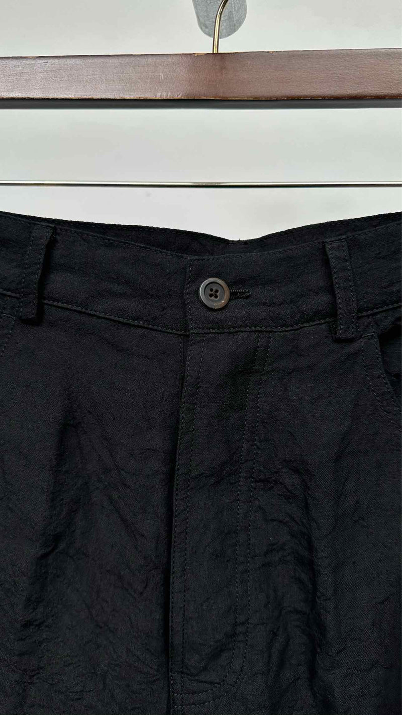 Forme D'expression Oversized Cropped Linen Pants